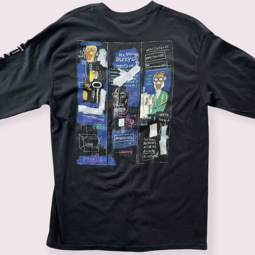 Jean Michel Basquiat Horn Players Ornithology Longsleeve T-Shirt Small​